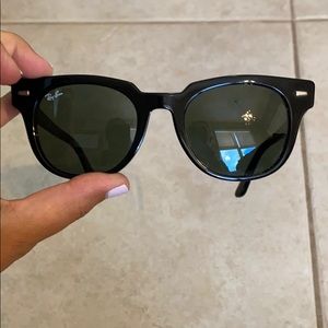 Rayban “meteor” - updated version of wayfarer.